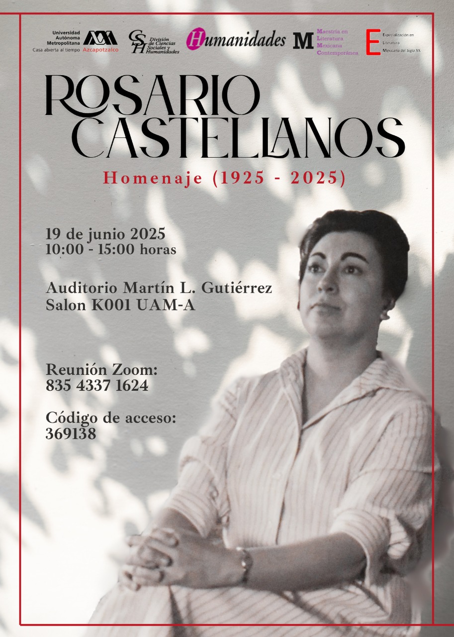 Rosario Castellanos Homenaje (1925 - 2025)